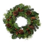 Artificial Plant Mix Fir Wreath