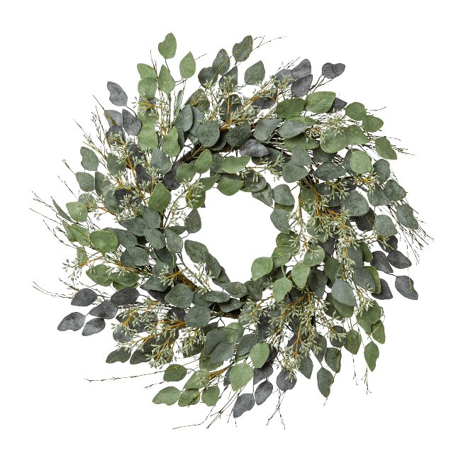 Eucalypthus mix wreath