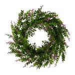 mini leaf wreath