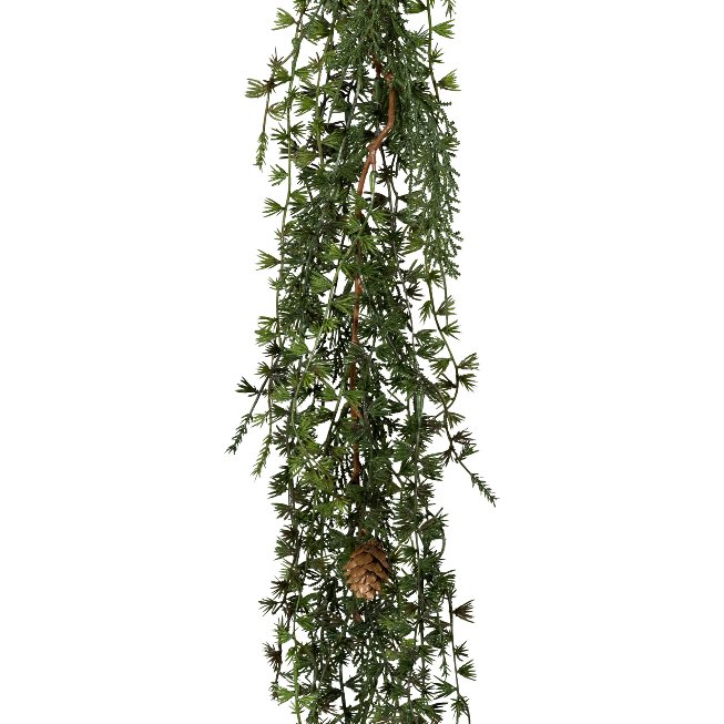 Artificial larch garland 125cm
