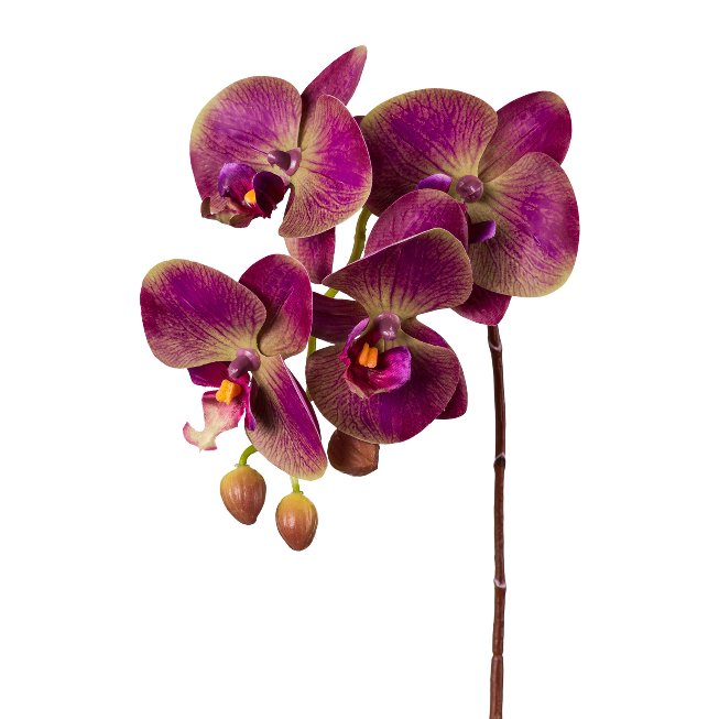 Kunstpflanze Orchidee-Stiel