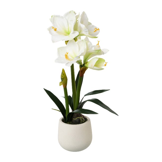 Kunstblume Amaryllis 60cm