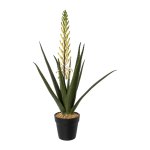 Kunstpflanze Aloe mit Blüte 65cm