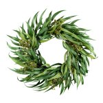 Artificial plant Eucalypthus wreath