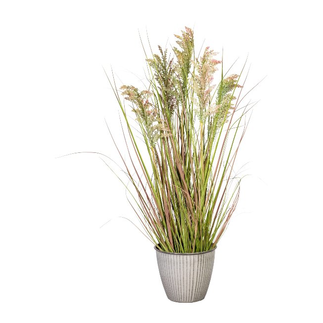 Kunstpflanze Hirse 95cm