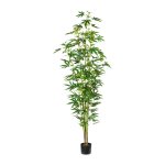 Artificial plant ornamental hemp plant 210cm