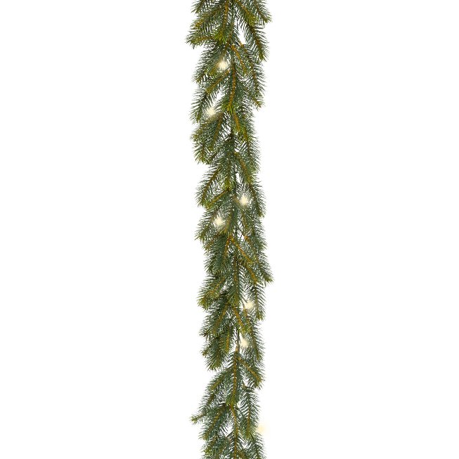 Artificial fir garland with 40LED