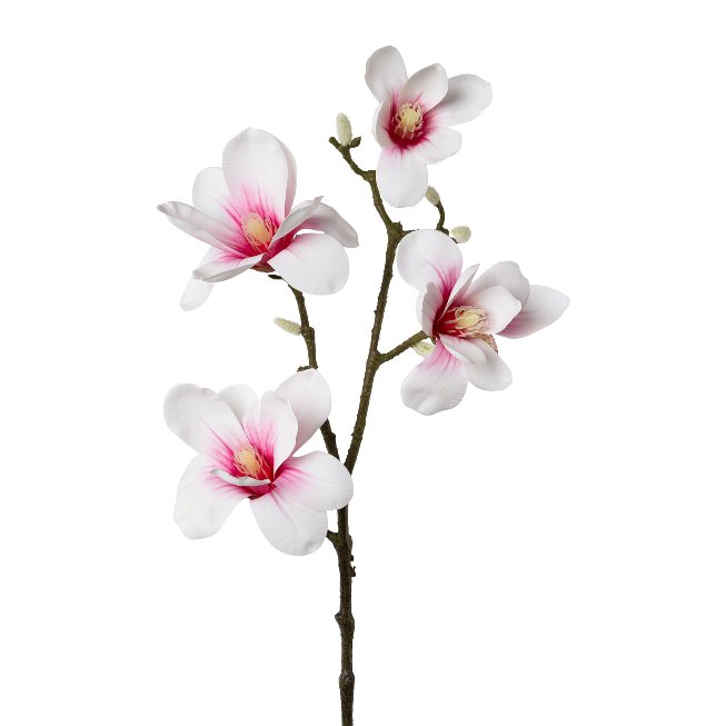 Artificial flower magnolia x 4