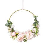 Peony decorative wreath