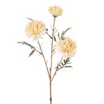 Marigold twig, 40 cm, cream