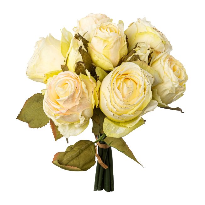 Artificial flower rose bouquetx 9