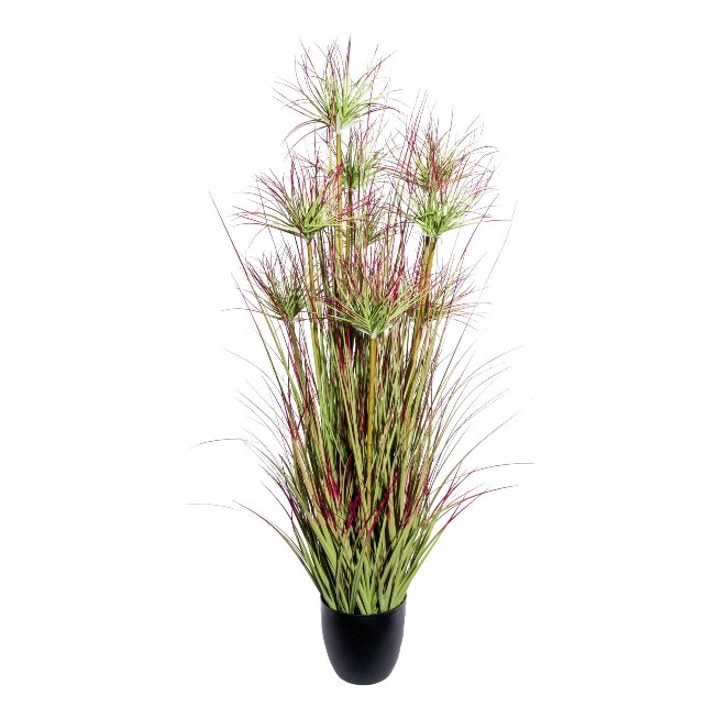 Artificial plant cyprus grass bush 125cm
