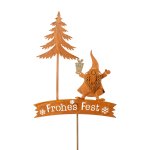 FROHES FEST Santa Claus pin