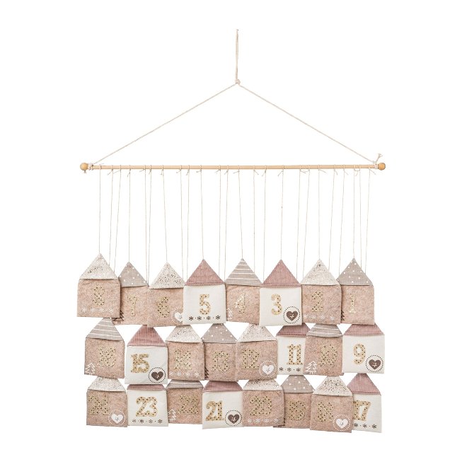 Fabric Advent calendar bags
