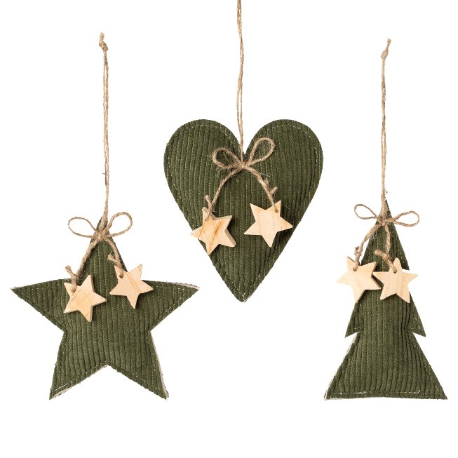 Cord Christmas hanger 13x2x13/11