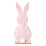 Deco Little bunny tail on wooden foot