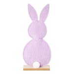 Deco Little bunny tail on wooden foot