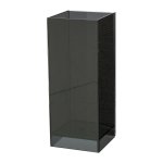 Rectangular glass light pillar with 100 LED lights and 6H timer function