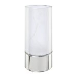 Glass cylinder with LED with star effect THOUSAND