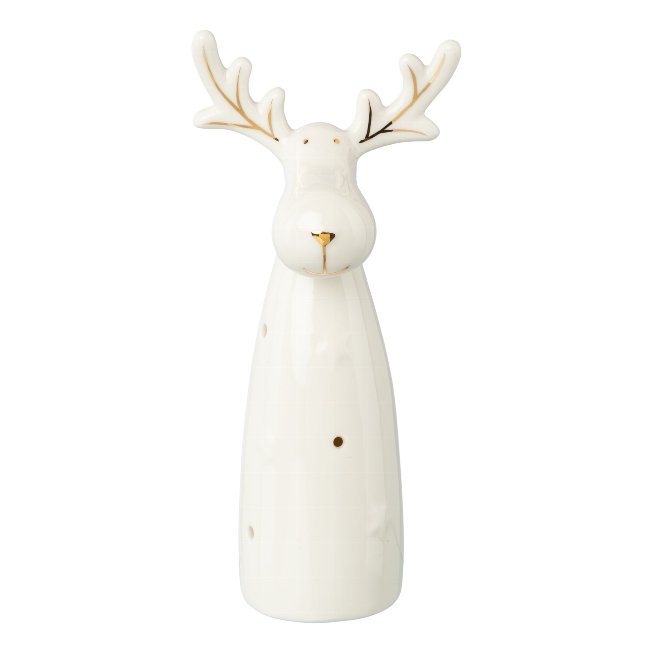 Deco deer with LED 10.5x8.5x24cm