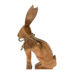 Bunnies made of wood