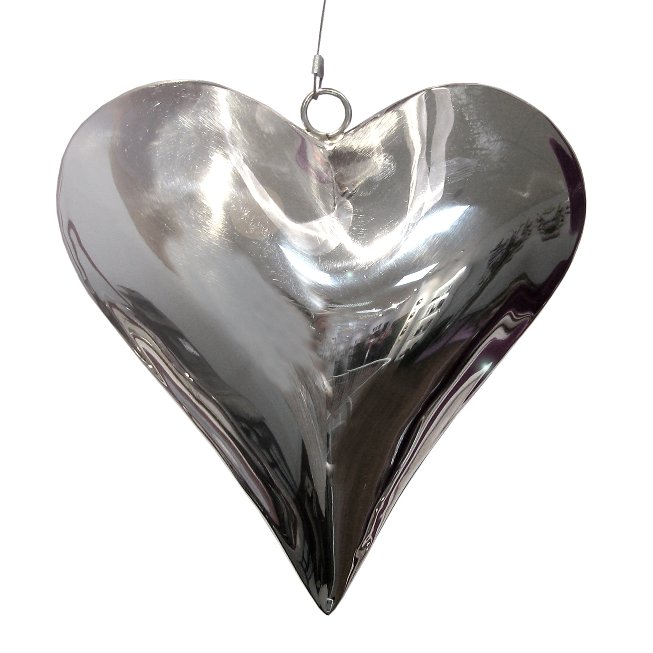 Decoration heart hanger made of stainless steel