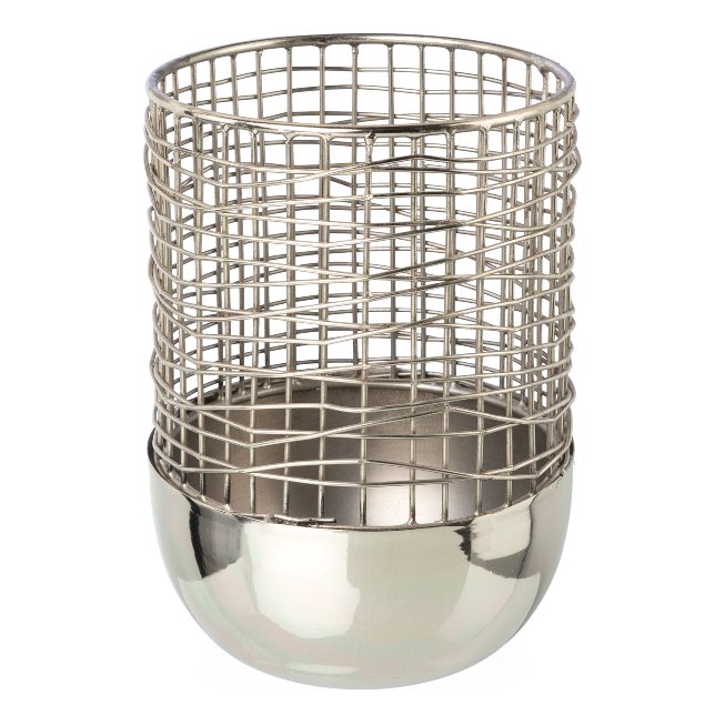 Wind light GRID made of aluminum 14x14x20cm