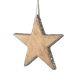 Hanger STAR with gilted edge