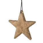 Hanger STAR with gilted edge