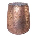 Glas Windlicht bauchig ROCCA
