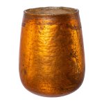 Glas Windlicht bauchig ROCCA