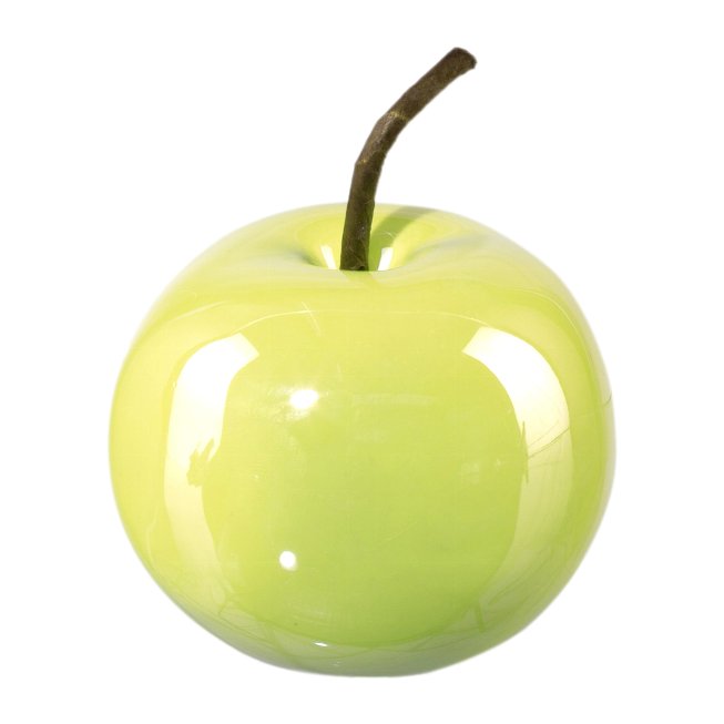 Ceramic decorative apple