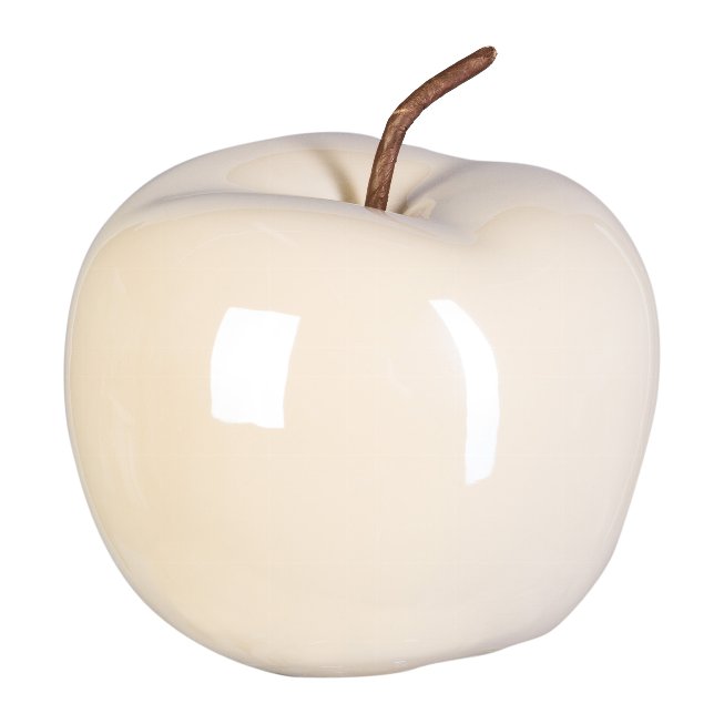 Decorative ceramic apple