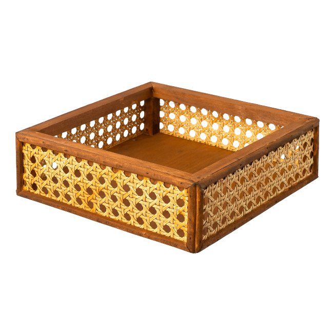 Bowl rectangular bamboo