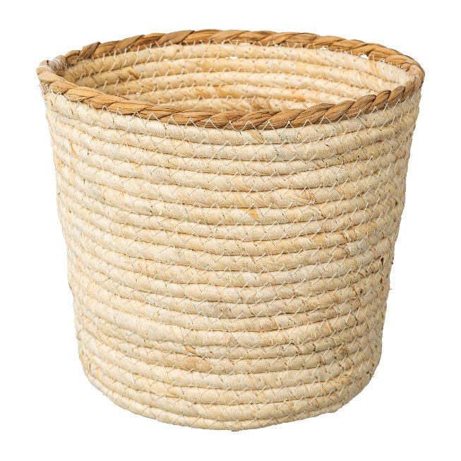 Maisblatt Korb mit Dekorationsrand