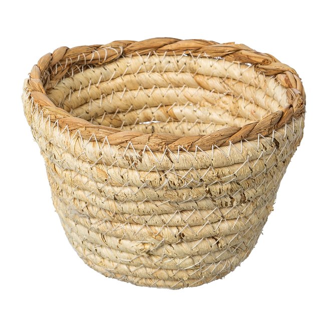 Maisblatt Korb mit Dekorationsrand