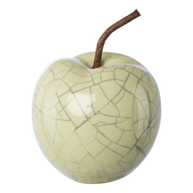 Deko Apfel aus Keramik