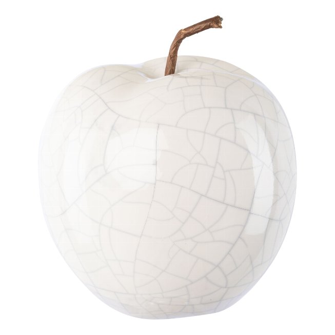Deko Apfel aus Keramik
