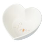 Ceramic heart bowl