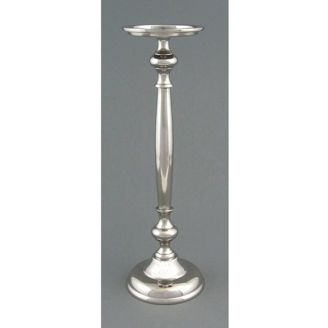 Aluminium candle holder