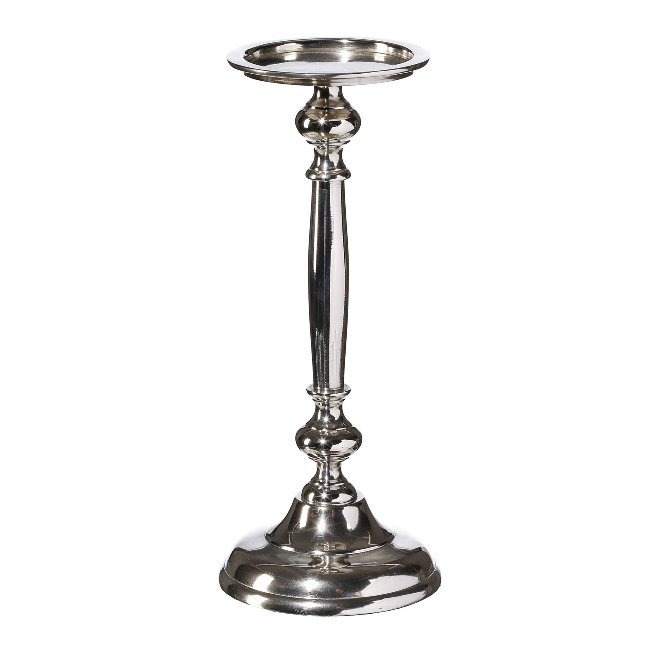 Aluminium candle holder