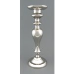 Aluminum candle holder