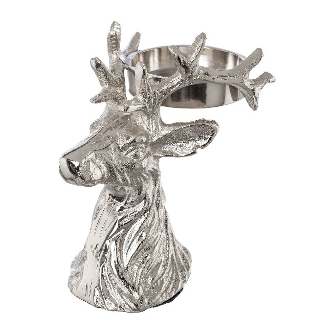 Deer head decoration - candle holder