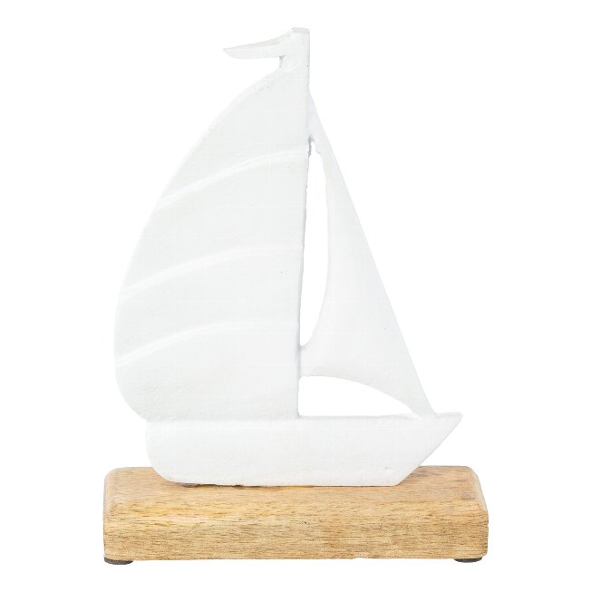 Deco boat on foot aluminum