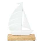 Deco boat on foot aluminum