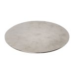 Decorative aluminum table top