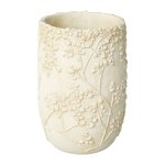 Ceramic Vase with Flower Pattern