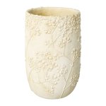 Ceramic Vase with Flower Pattern