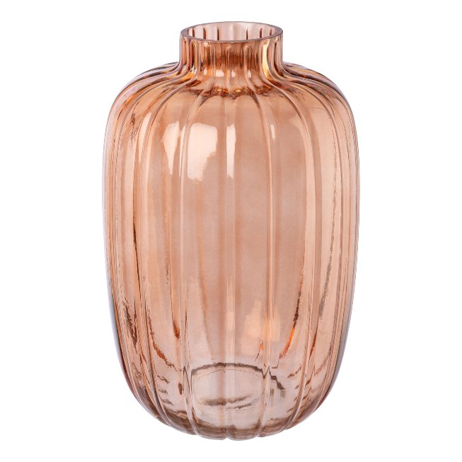 Vase made of glass 25,5x16,5x16,5cm
