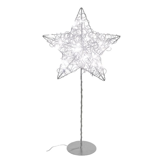 Metal wire star 20cm